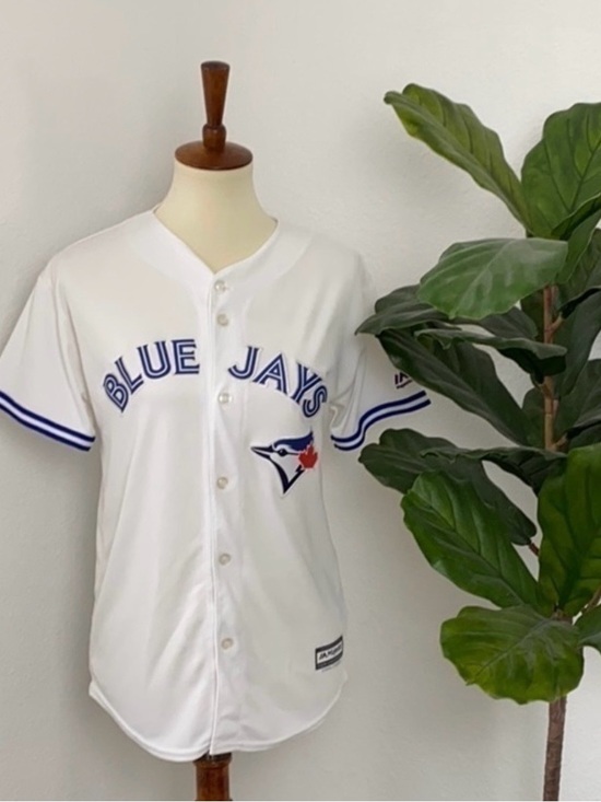 Majestic Tops - Youth Martin Blue Jays Jersey